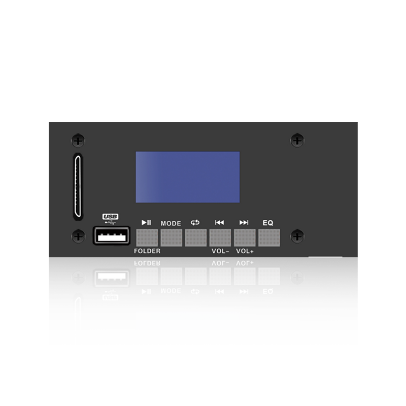 LCD6226: Šesťtlačidlový SD/USB konektor MP3 prehrávač s LCD obrazovkou s Bluetooth, TWS