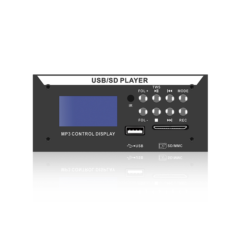 LCD8226: 8-tlačidlový IR diaľkový SD/USB konektor LCD obrazovka MP3 prehrávač s Bluetooth, TWS