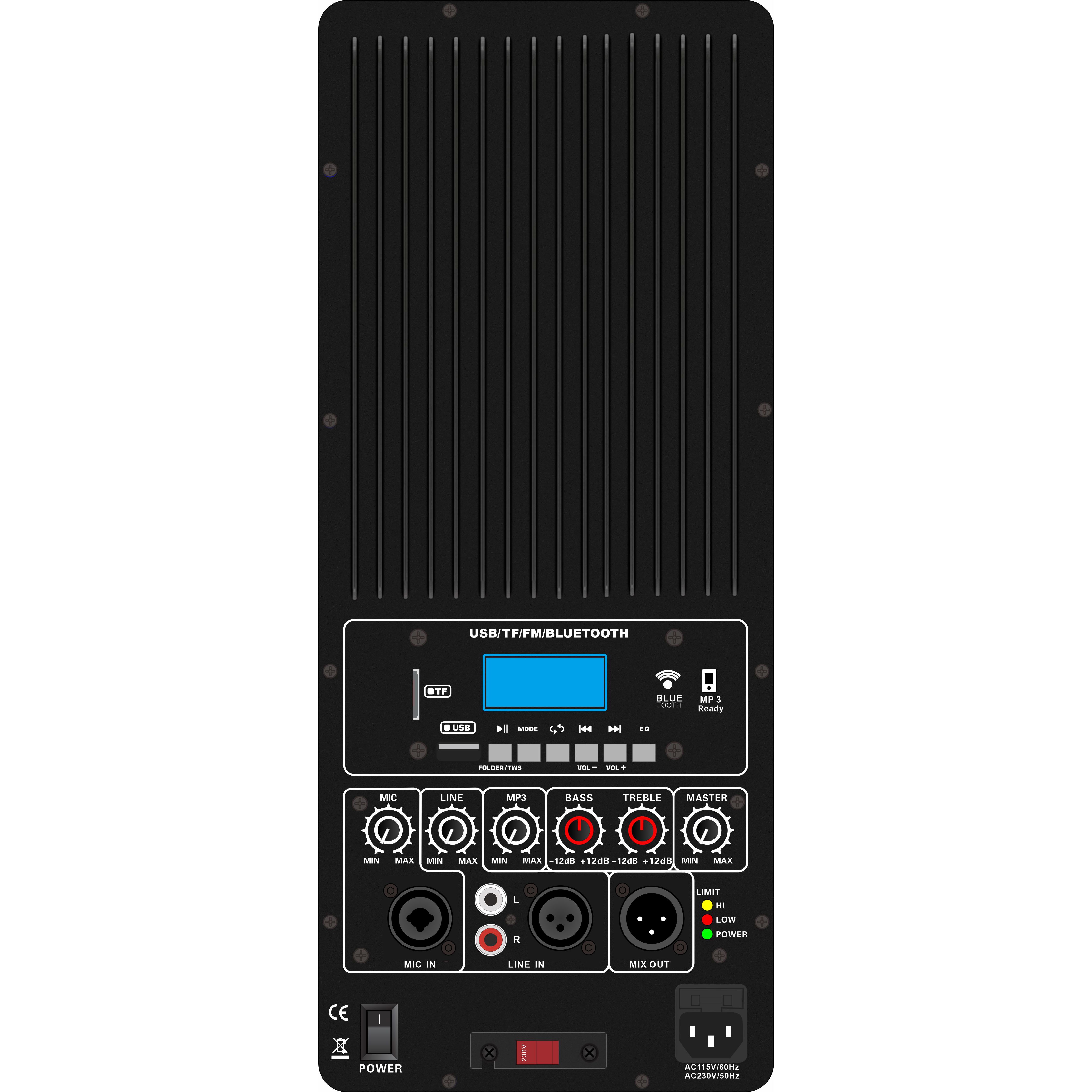 Zosilňovač elektrického frekvenčného systému triedy H PL93